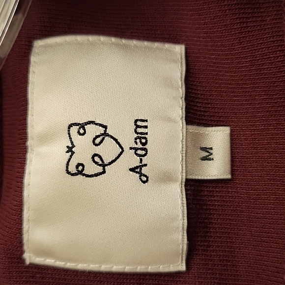 A-dam | Maroon Lucky Cat Pullover Sweatshirt - Men's size M - Picture 5 of 8